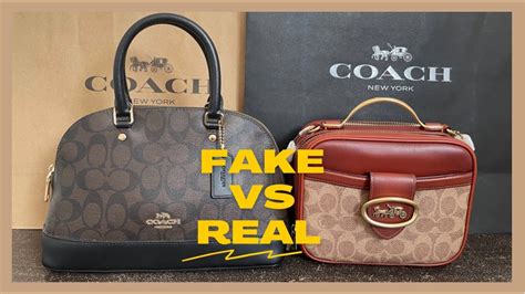 coach bag real or fake|coach knockoff bags.